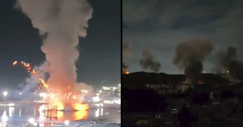 Dünya ABŞ dan danışarkən bu ölkə sakit durmadı: Ard arda raketlər atıldı