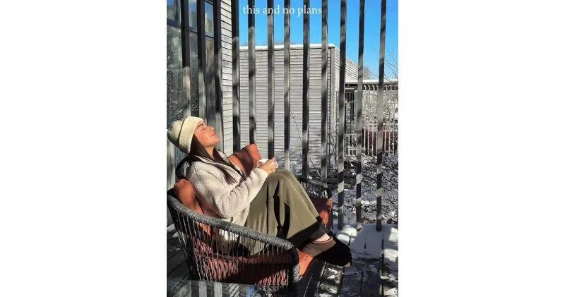 Куда сбежала Нушаба Гандил от городской суеты? ВИДЕО