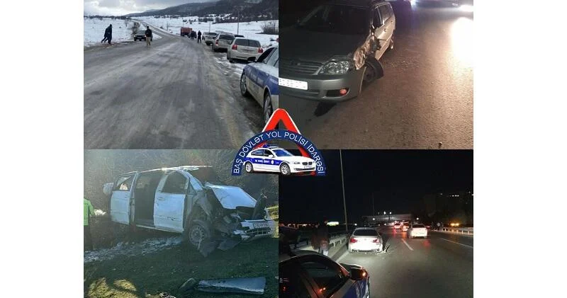 Шесть смертельных ДТП произошли в Азербайджане в праздничные дни