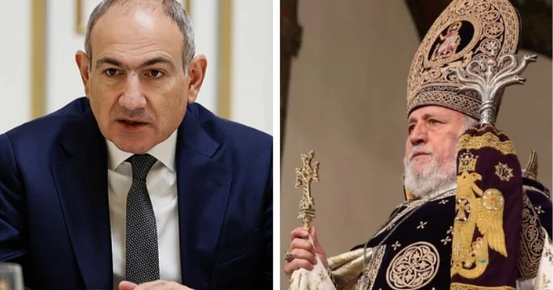 Пашинян собирается отстранить каталикоса