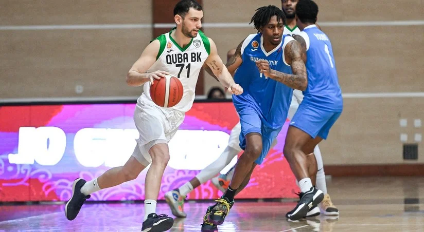 Azərbaycan Basketbol Liqasının XIV turunda Quba Sumqayıt a qalib gəlib