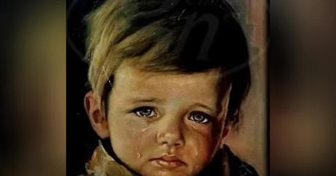 Ağlayan uşaq tablosunun lənətli hekayəsi... FOTO