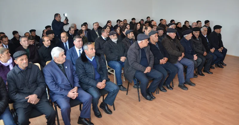 Kürdəmirdə səyyar qəbul keçirildi Fotolar