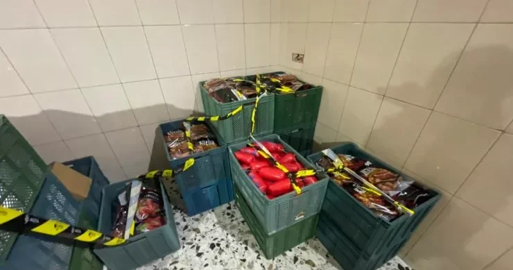 Abşeronda kolbasa sexi bağlandı