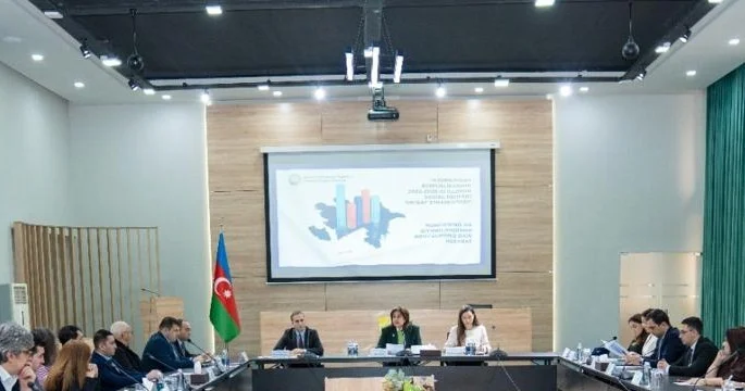 Ekoloji məsələlər üzrə işçi qrupun iclası keçirilib FOTO
