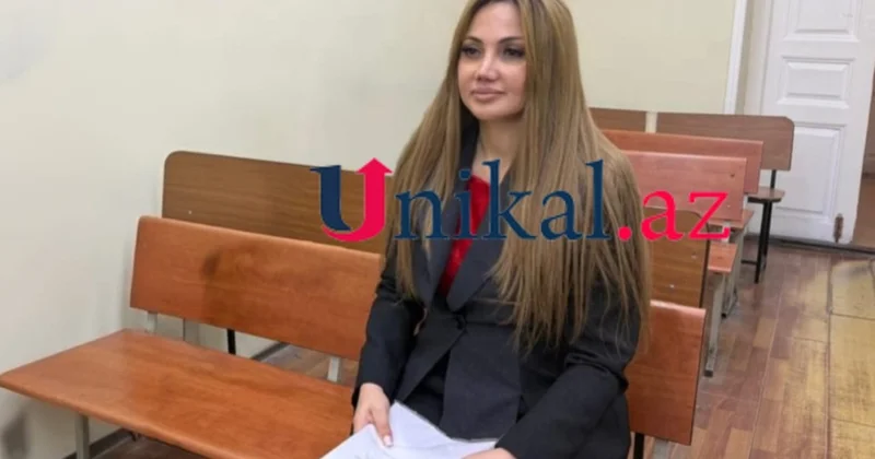 Müğənni Dəniz Əsədova hakim qarşısında FOTO