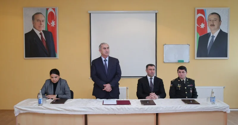 Hacıqabulun İkinci Udullu kəndində növbəti səyyar qəbul görüş keçirildi FOTOLAR