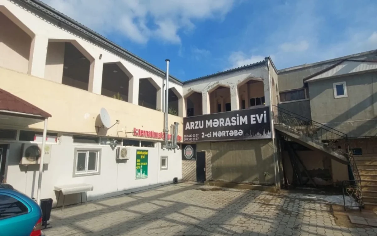 Bu mərasim evinin fəaliyyəti dayandırıldı