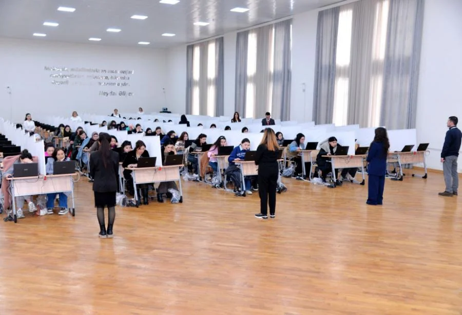 Psixoloqların işə qəbulu müsabiqəsinin test imtahanı keçirilib