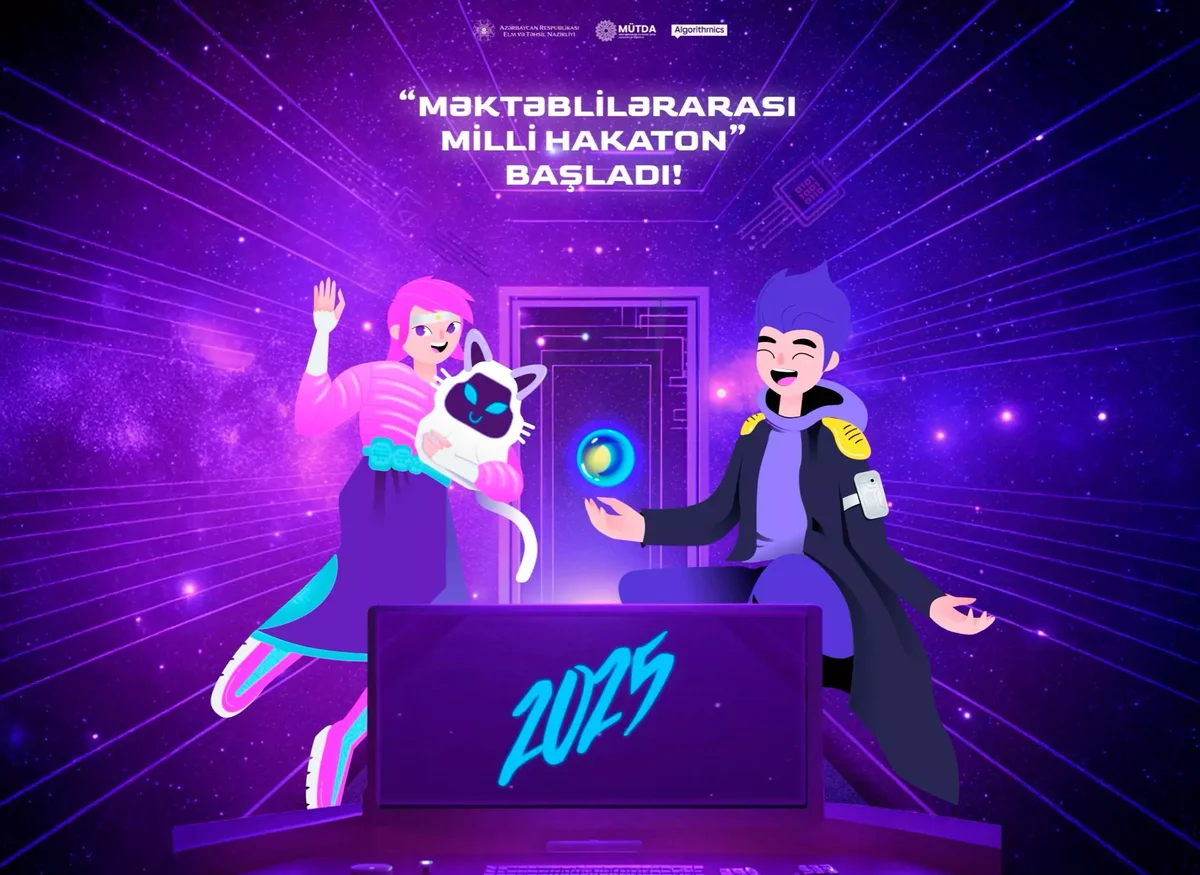 “Məktəblilərarası Milli Hakaton 2025” müsabiqəsi başlayır