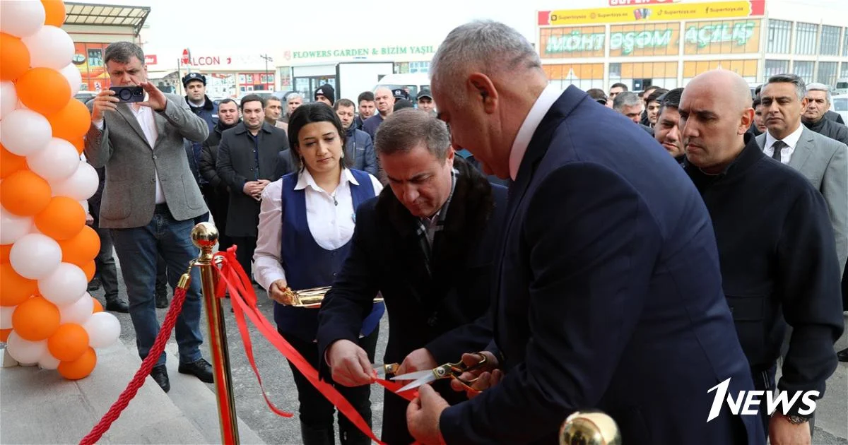 Открылся новый автобусный терминал в торговом центре Абшерон ФОТО ВИДЕО