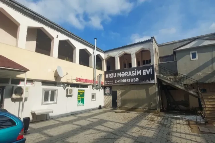 Sumqayıtda mərasim evi bağlandı VİDEO