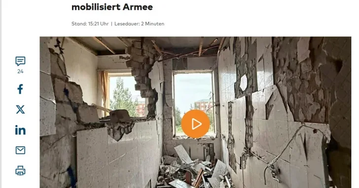 Немецкие СМИ широко осветили атаки дронов на Нахчыван