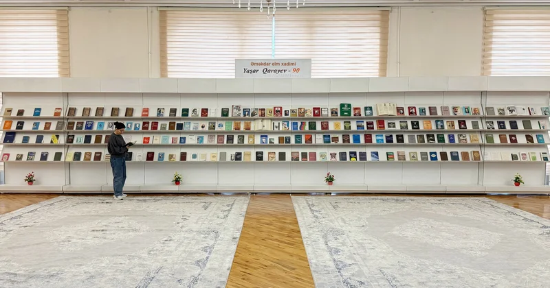 Milli Kitabxanada “Əməkdar elm xadimi Yaşar Qarayev 90 ” adlı kitab sərgisi istifadəçilərə təqdim olunub