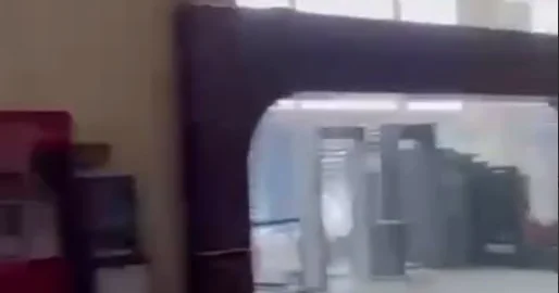 İranın xain hücumuna məruz qalan Naxçıvan Hava Limanının içərisindən VİDEO