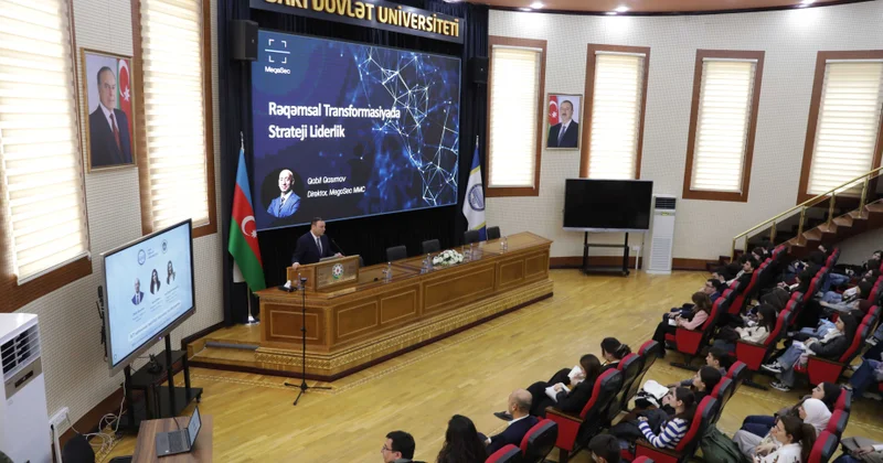 BDU da Məzunlar Cəmiyyətinin seminarı İKT sahəsində təşkilati davranış və idarəetmə