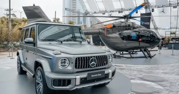 “Mercedes” və “Airbus”dan bir ilk: Vertolyot istehsal etdilər