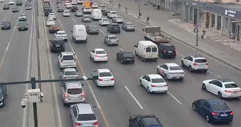 Где сейчас пробки в Баку: Список улиц