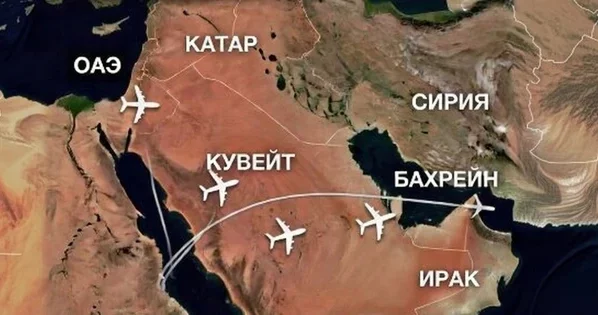 Ограничения на полеты в странах Персидского залива продлены еще на 12 часов