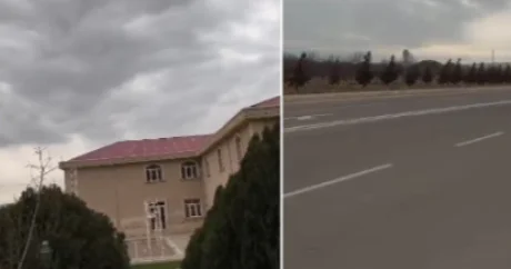 Новые кадры прилета по Нахчывану иранского дрона ВИДЕО