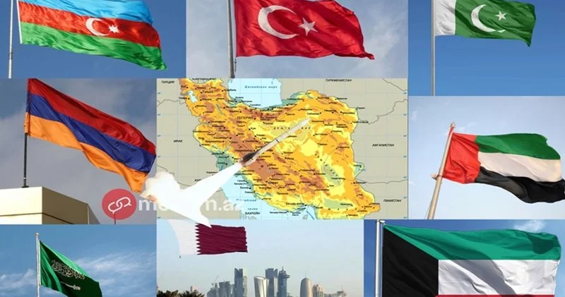 İranın vurduğu və vurmadığı QONŞULAR