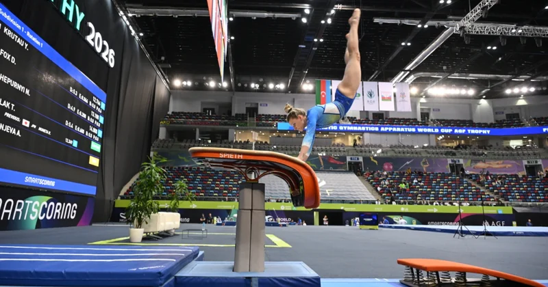 Bakıda Dünya Kubokunun ilk günü yekunlaşıb, Azərbaycanın iki gimnastı finala yüksəlib