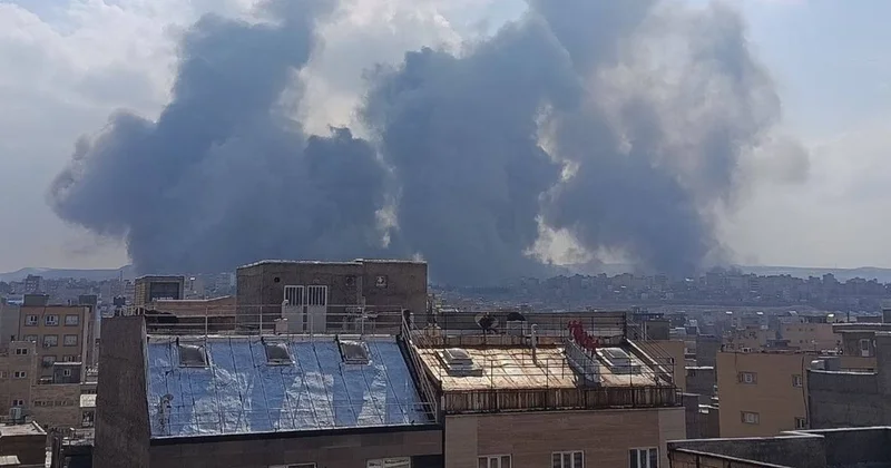 Təbrizdəki “Aşura” Diviziyasının qərargahına zərbələr endirildi Video+Foto