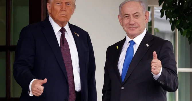 Tramp növbəti dəfə Netanyahunun müdafiəsinə qalxdı