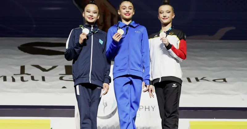 Azadə Atakişiyevadan qızıl medal FOTO/VİDEO