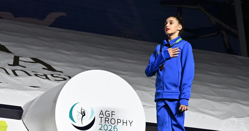 Azərbaycan gimnastı qızıl medal qazandı FOTO