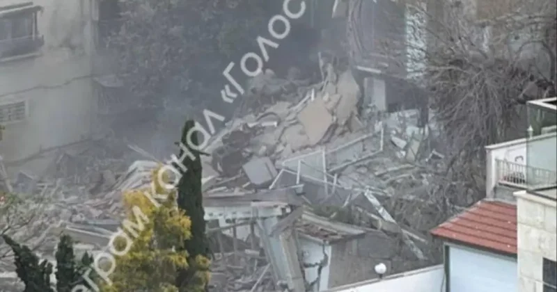 Боеголовка массой 450 кг попала в жилое здание в Хайфе