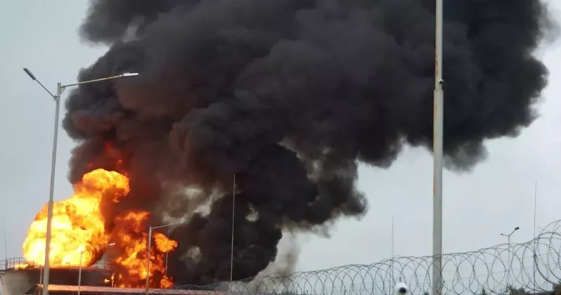 Беспилотники Ирана вызвали пожар на производстве Gulf Petrochemical Industries в Бахрейне
