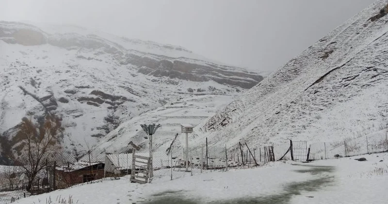 Şimal bölgəsində dağlıq ərazilərə qar yağıb FOTO/VİDEO