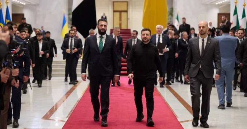 Zelenski Dəməşqdə Ukrayna Suriya Türkiyə formatında üçtərəfli görüşün nəticələrini açıqlayıb
