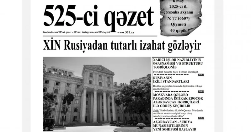 “”in 6 may sayında nələr var? ANONS