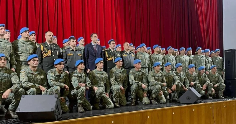 Moskvada Qələbə Paradında iştirak edəcək Azərbaycan hərbçiləri ilə görüş keçirilib FOTO