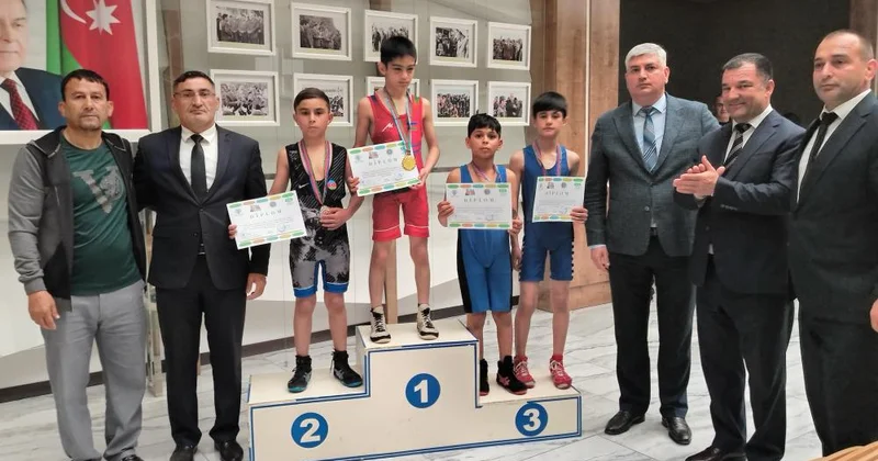 Beyləqanda yeniyetmələr və gənclər arasında yunan roma güləş idman növü üzrə rayon birinciliyi keçirildi