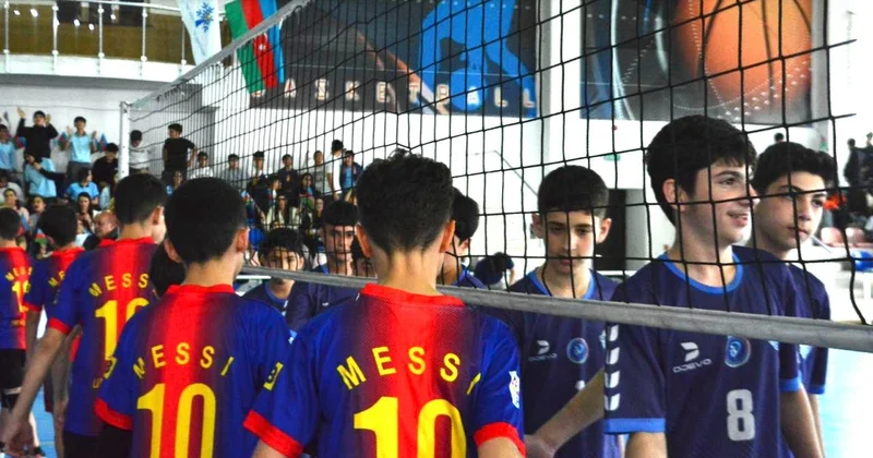 “Voleybol” idman növü üzrə yarış baş tutub FOTOLAR