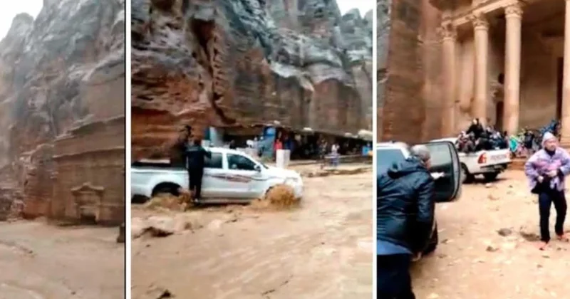 Tarixi şəhəri su basdı Ölənlər var