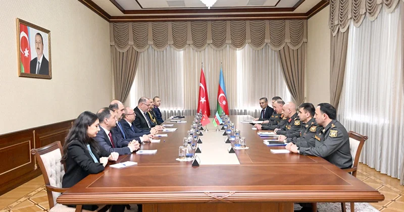 Zakir Həsənov Türkiyə Milli Müdafiə Universitetinin rektorunu qəbul edib
