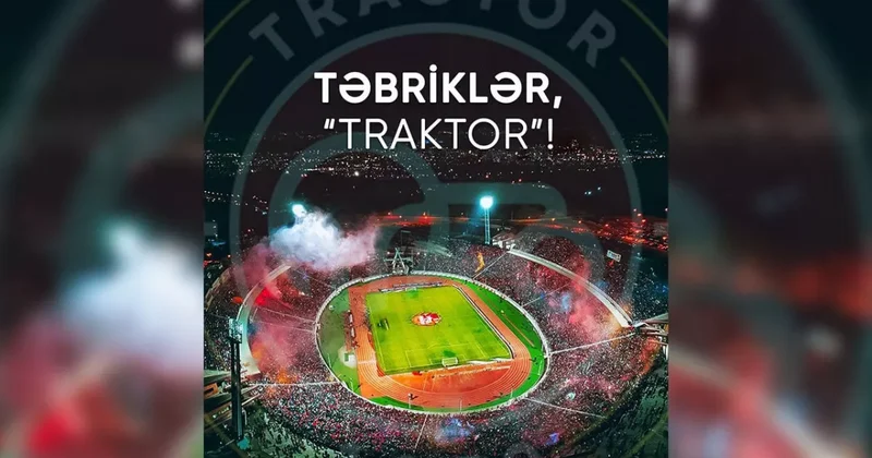 АФФА поздравила ФК Трактор