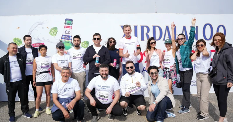 ® Sürət, enerji, zövq Bakı Marafonunda “Xırdalan 0.0” ilə!