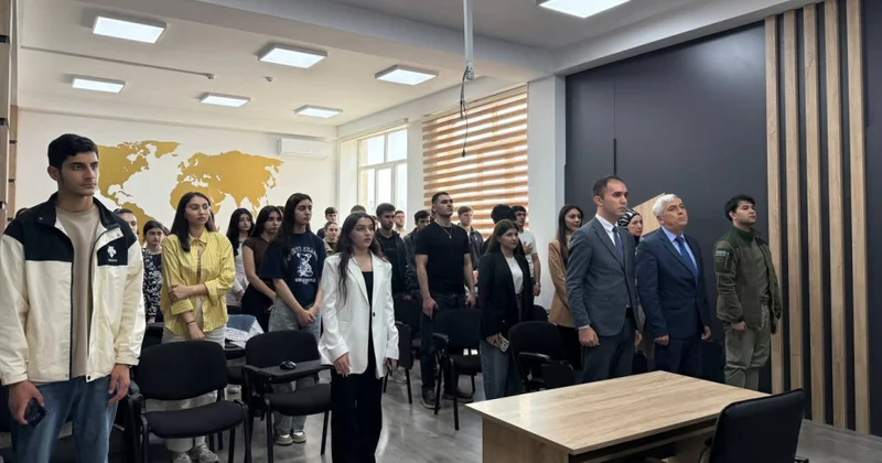 “Gənclərin vətənpərvərlik ruhunda formalaşmasında qəhrəmanlarımızın rolu” mövzusunda tədbir keçirilib