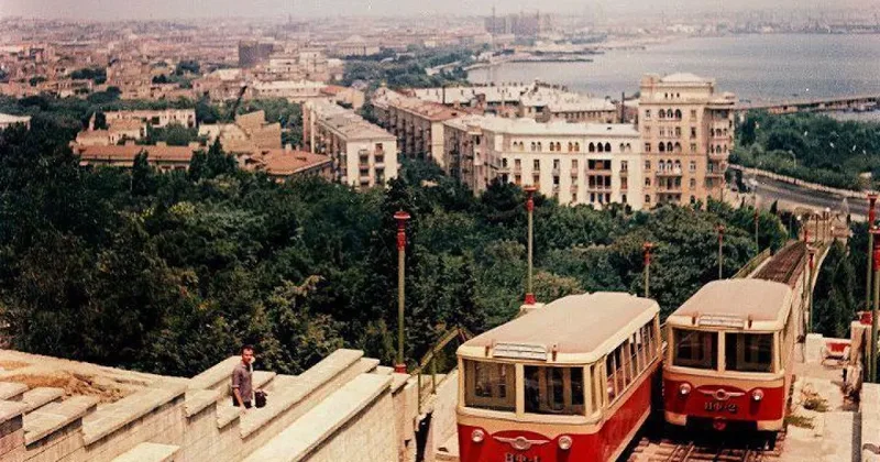 Бакинскому фуникулёру исполнилось 65 лет ФОТО