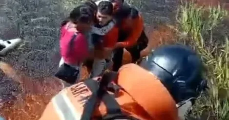 Yoxa çıxan təyyarənin sərnişinləri bataqlıqdan tapıldı