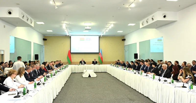 Bakıda Azərbaycan Belarus biznes forumu keçirilib