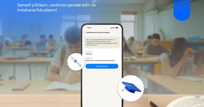 Bakalavr və magistratura üzrə buraxılış vərəqələrini mygov üzərindən almaq mümkün olub