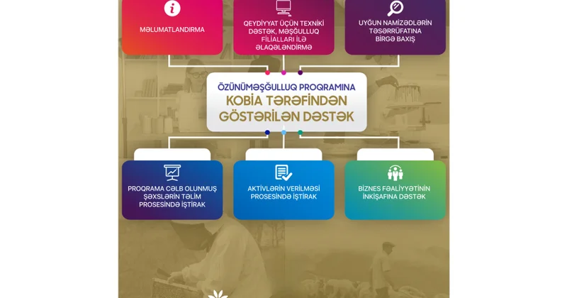 Около 800 граждан воспользовались услугами KOBİA для присоединения к программе самозанятости