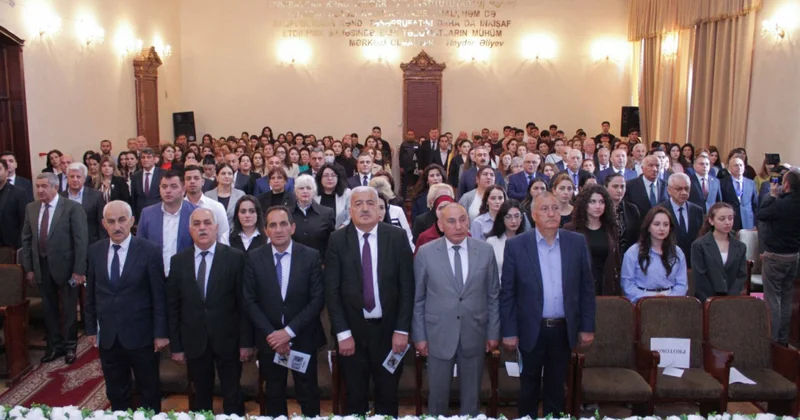 ADAU da “Aqrar, ekologiya və su təsərrüfatı sahələrinin inkişafında Heydər Əliyevin rolu” mövzusunda konfrans keçirilib