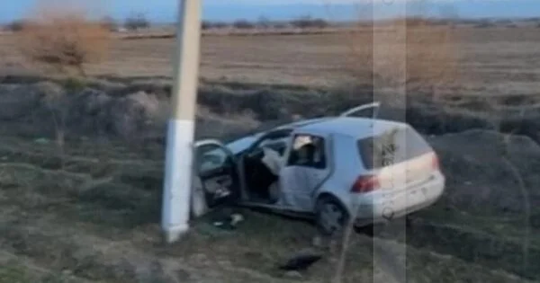 Babəkdə ağır qəza: ana və oğul yaralandı Foto